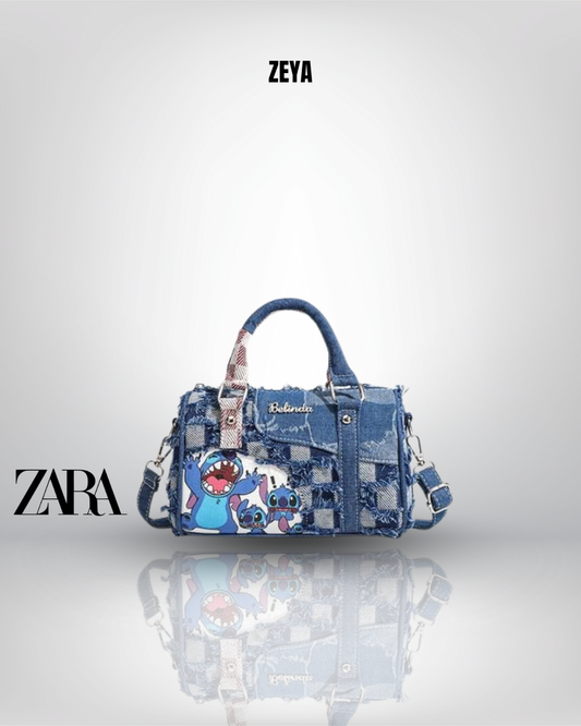 STITCH CARTOON, WOMEN'S SHOULDER BAG!